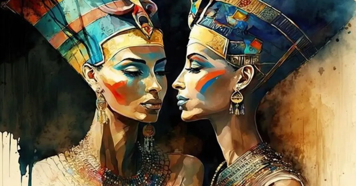 Cleopatra Painting