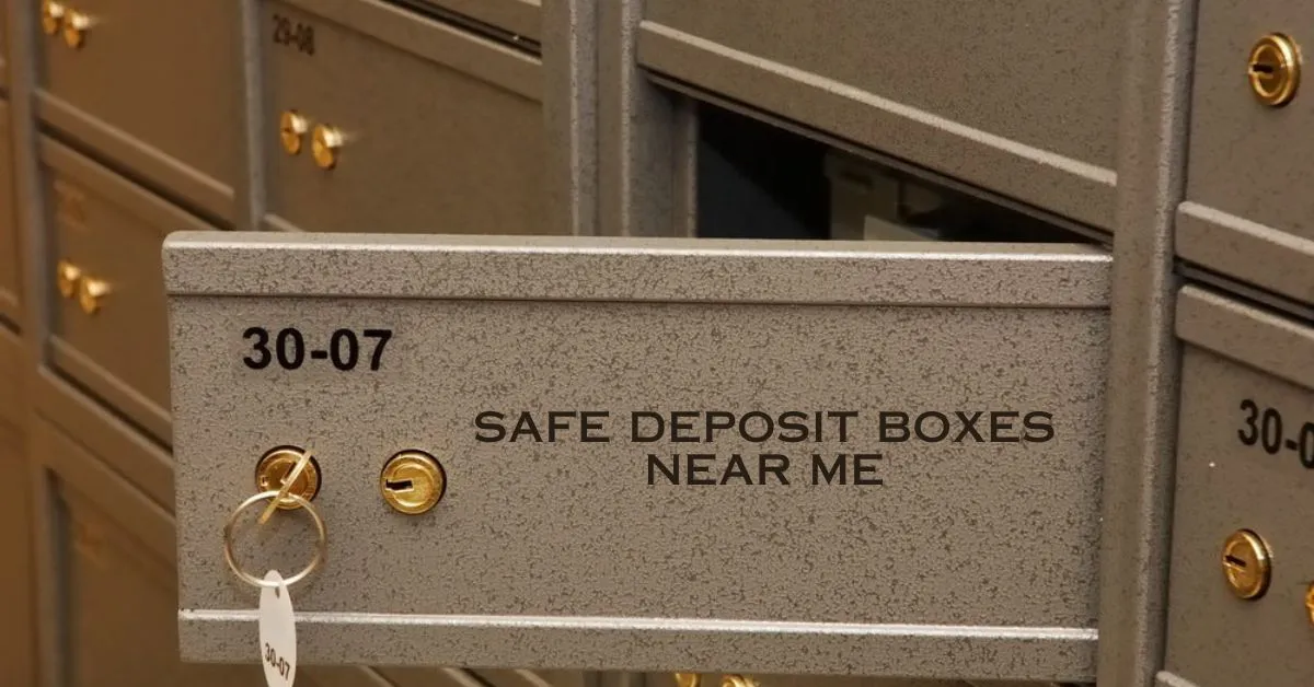 safe deposit boxes near me